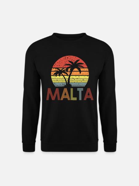 Malta - Unisex Sweatshirt - black