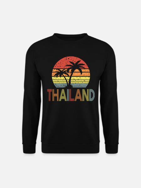 Thailand - Unisex Pullover - Schwarz