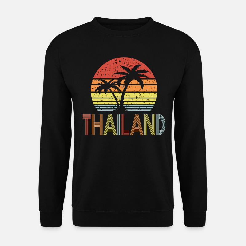 Thailand - Unisex Pullover - Schwarz