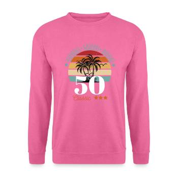 50-jähriges Jubiläum Original Retro in limitierter Auflage - Unisex Pullover - Pink - Vorne