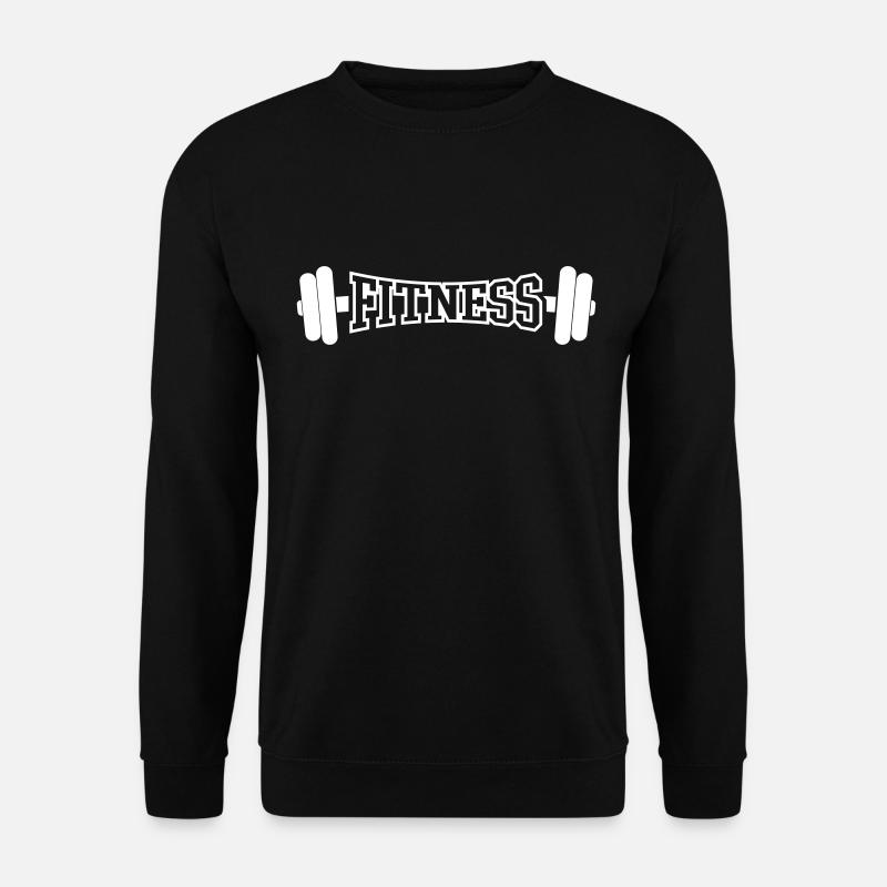 Fitness - Unisex Pullover - Schwarz