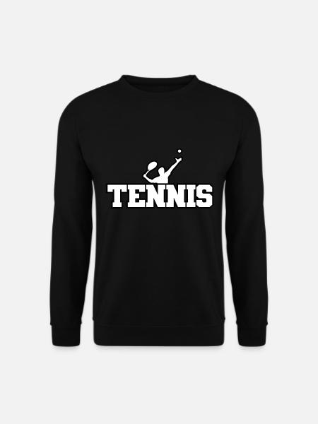 Tennis Tennis player - Unisex Sweatshirt - black