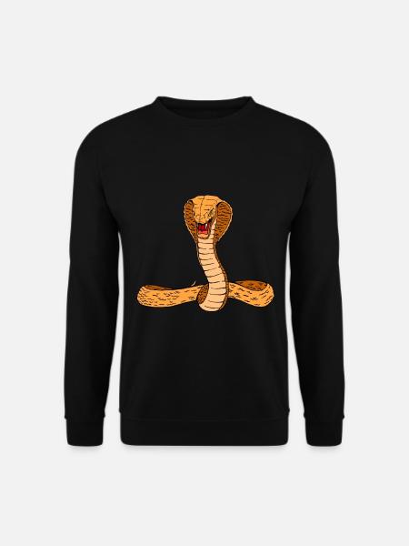 Kobra - Unisex Pullover - Schwarz