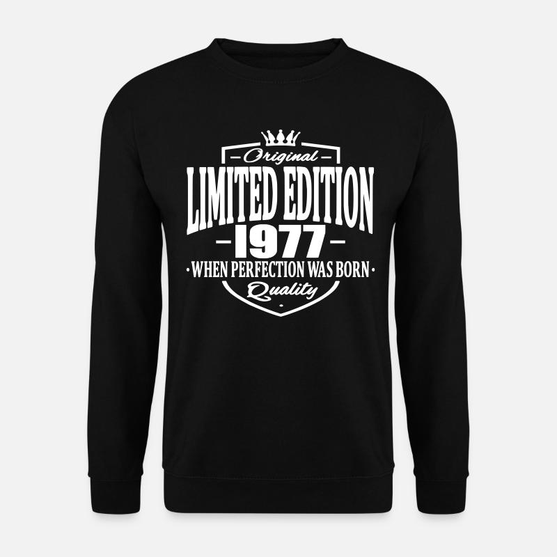 Limited edition 1977 - Unisex Pullover - Schwarz