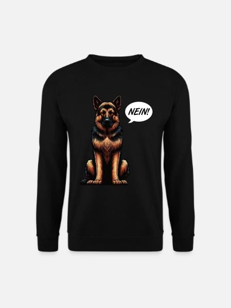 No German Shepherd Shepherd dogs - Unisex Sweatshirt - black