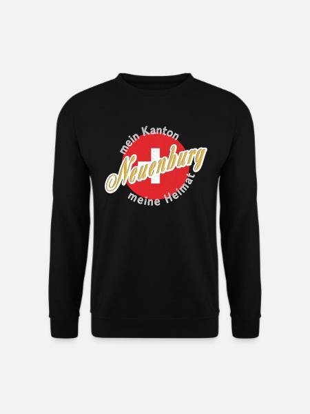 Meine Heimat Neuenburg Geschenk - Unisex Pullover - Schwarz