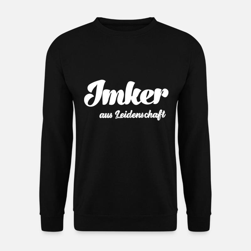 Imker aus Leidenschaft Imker Bienenzüchter Bienen - Unisex Pullover - Schwarz