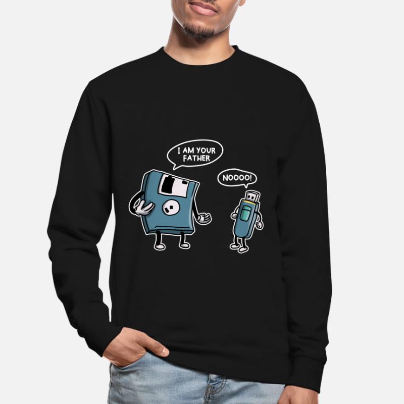 USB Disk Funny Information Technology Unisex Sweatshirt
