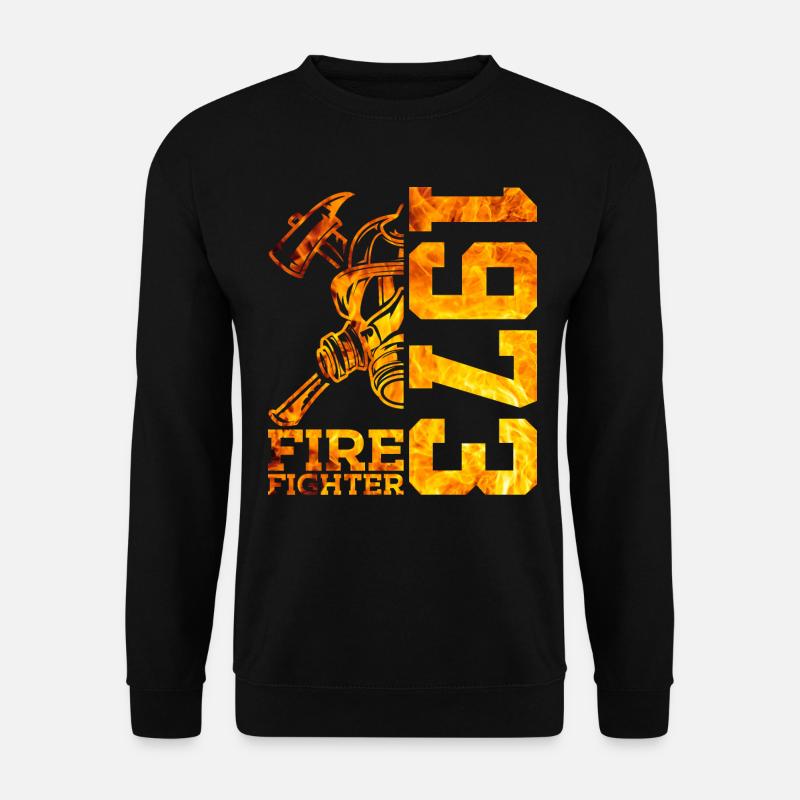 53. GEBURTSTAG FEUERWEHR 1973 - Unisex Pullover - Schwarz