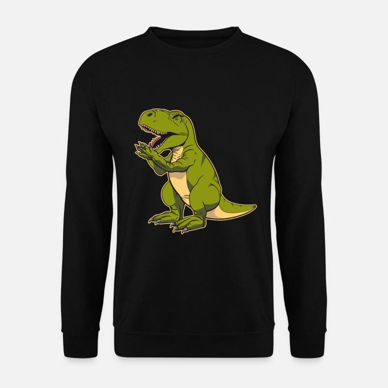 Christian Christianity T Rex - Unisex Sweatshirt - black