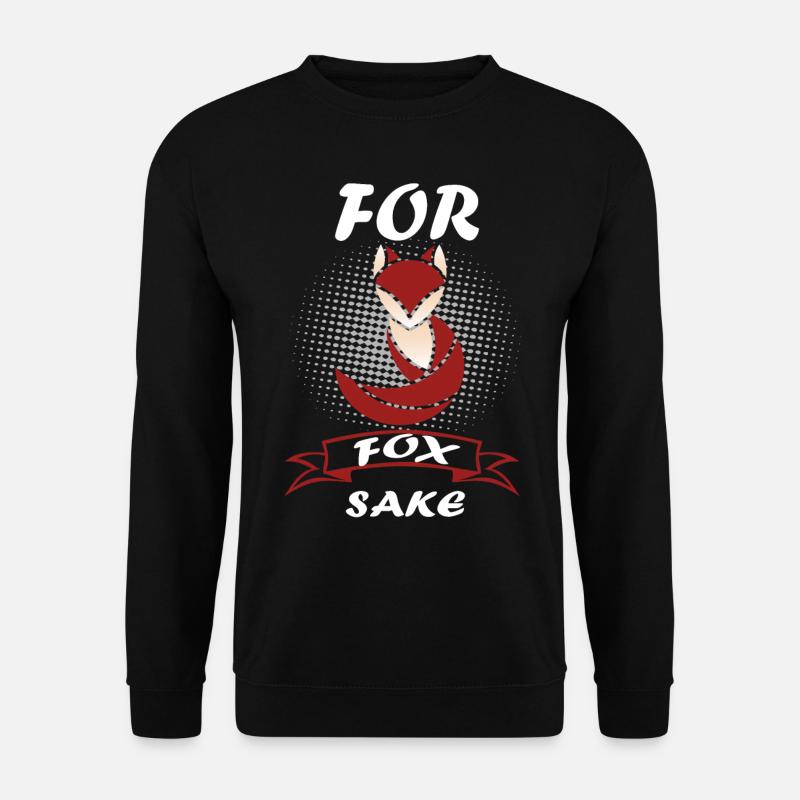 Fox - Unisex Sweatshirt - black
