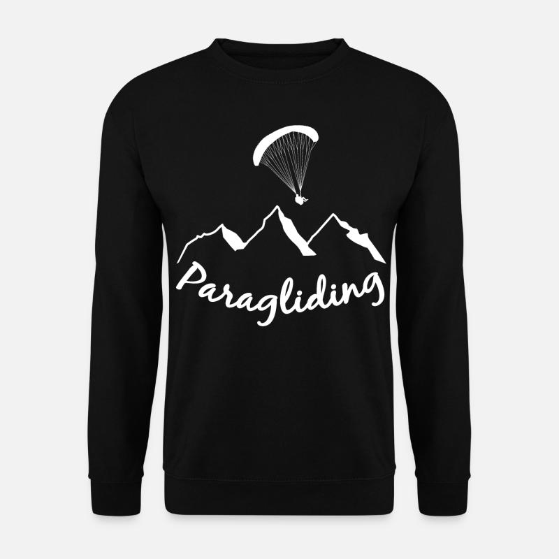 Paragliding - Unisex Pullover - Schwarz