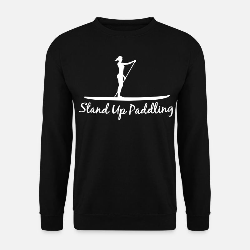Stand Up Paddling - Unisex Sweatshirt - black