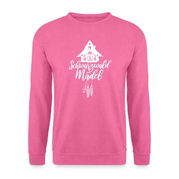 Schwarzwaldmädel - Unisex Pullover - Pink - Vorne