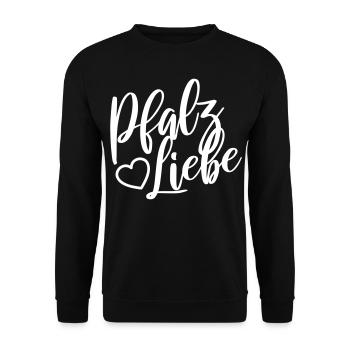 Palatinate Love - Unisex Sweatshirt - black - Front - Alina (178cm) & Michal (187cm)