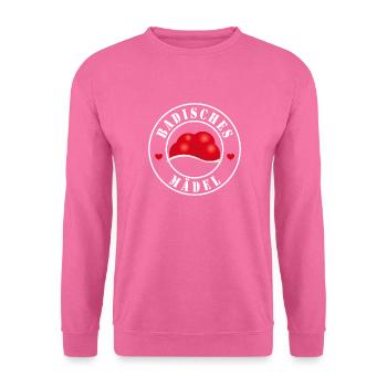 Badisches Mädel - Unisex Pullover - Pink - Vorne
