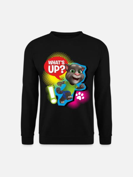Talking Tom What´s Up? - Unisex Sweatshirt - black