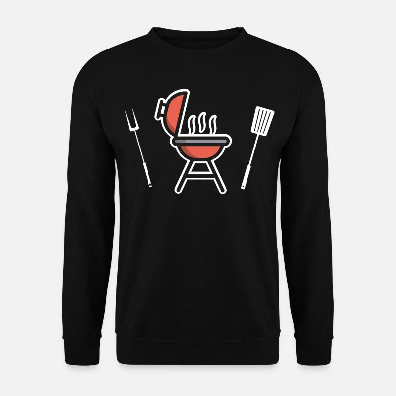Grill Icon GrillIng Season - Unisex Sweatshirt - black