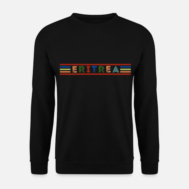 ERITREA - Unisex Pullover - Schwarz