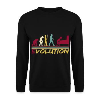 Flipper flipper Evolution Retro - Sweat-shirt Unisexe - noir - Devant - Alina (178cm) & Michal (187cm)