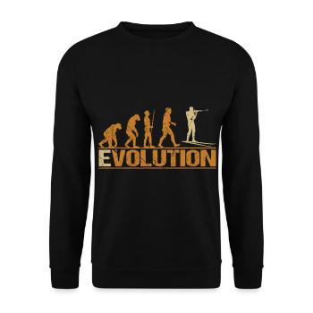 Biathlon Tir Evolution - Sweat-shirt Unisexe - noir - Devant - Alina (178cm) & Michal (187cm)