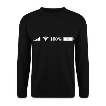 Symbole - Unisex Pullover - Schwarz - Vorne - Alina (178cm) & Michal (187cm)