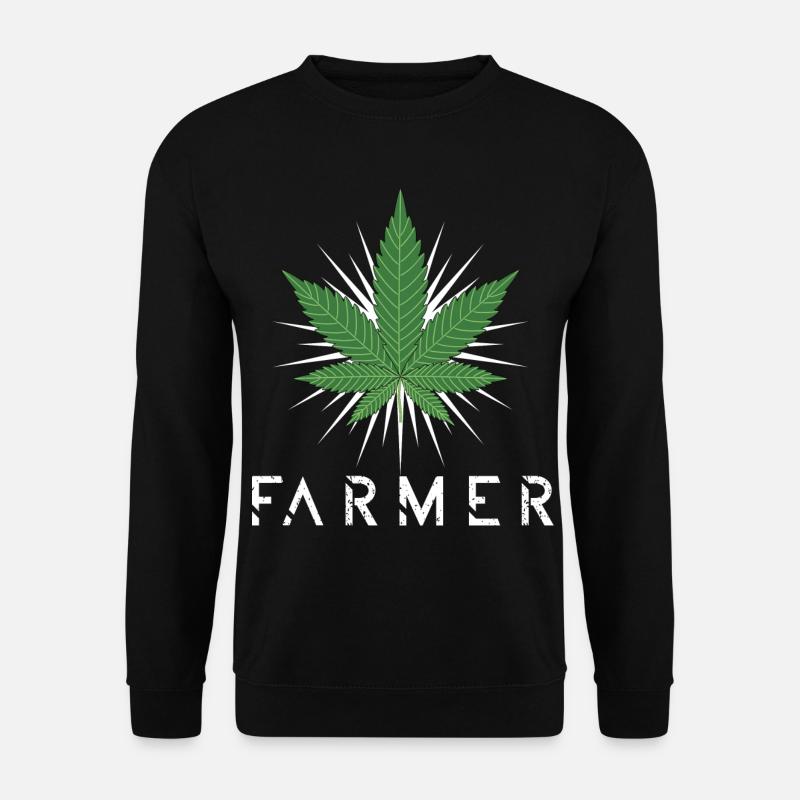 Hemp Farmer - Unisex Sweatshirt - black
