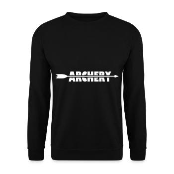Tir à l'arc Tir à l'arc Archery Archery - Sweat-shirt Unisexe - noir - Devant - Alina (178cm) & Michal (187cm)