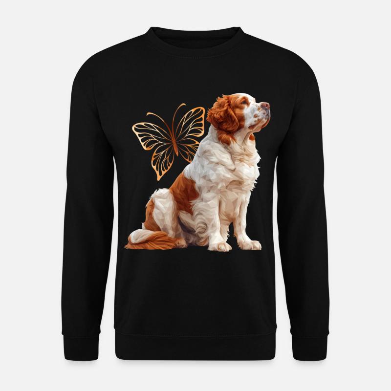 Clumber Spaniel - Unisex Sweatshirt - black