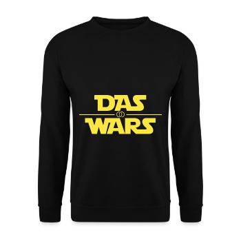 Das Wars Game Over Junggeselle Geschenk Star - Unisex Pullover - Schwarz - Vorne - Alina (178cm) & Michal (187cm)