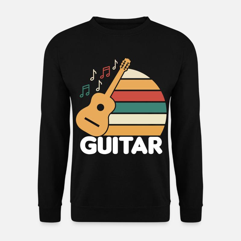 Learn to play the guitar - Unisex Sweatshirt - black