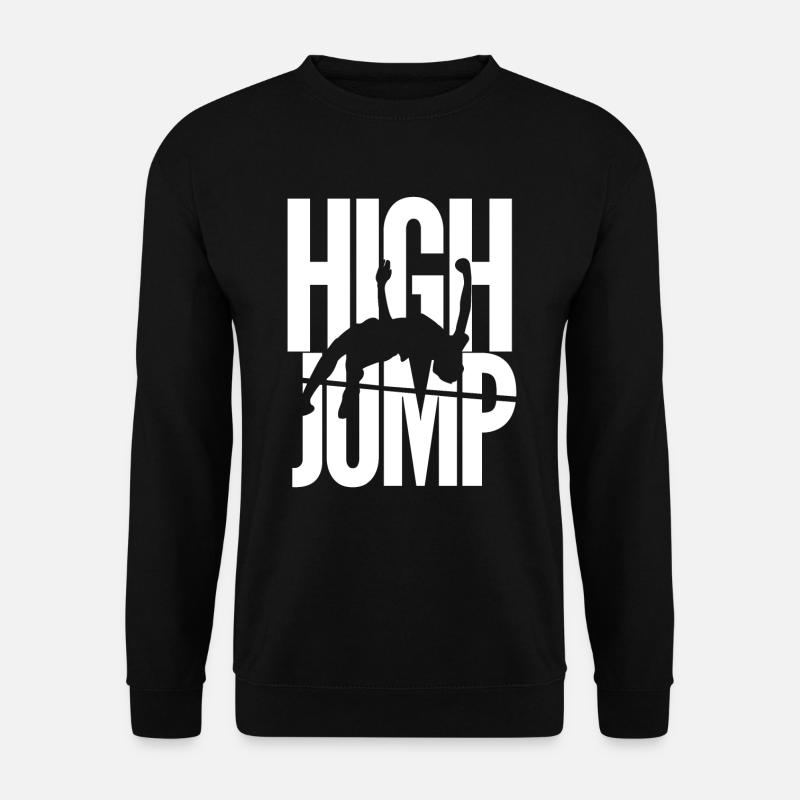 Fun High Jump Athletics - Unisex Sweatshirt - black