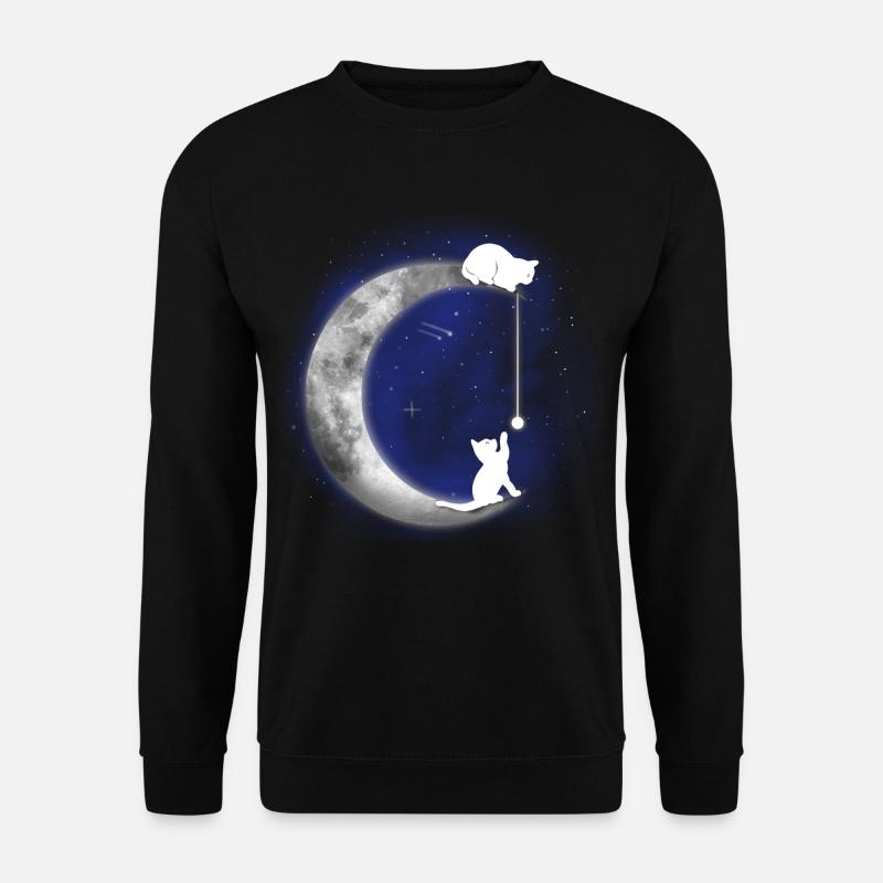 Katze - Unisex Pullover - Schwarz