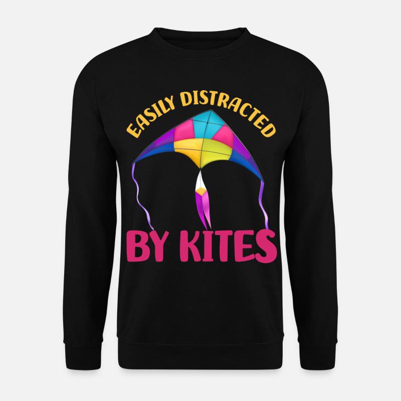 Drachensteigen - Unisex Pullover - Schwarz