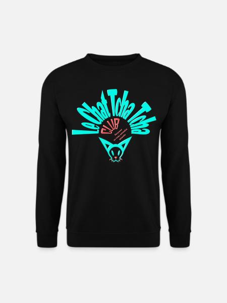 Le club Chat Tcha Tcha - Sweat-shirt Unisexe - noir
