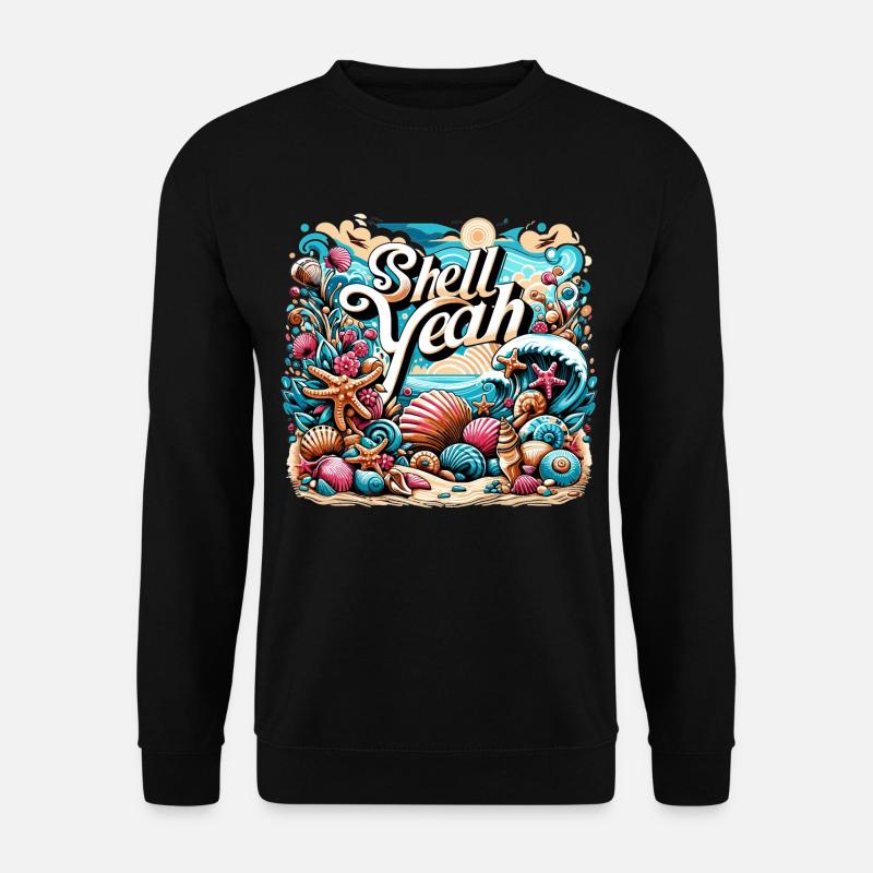 Shell yes - Unisex Sweatshirt - black