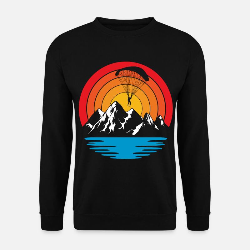 Paragliding Skydive - Unisex Sweatshirt - black