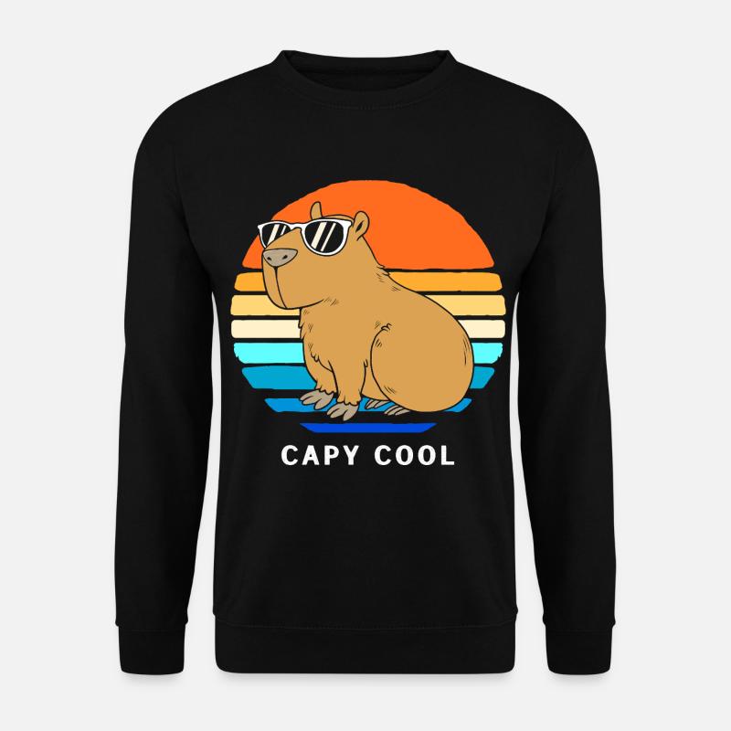 Capybara Capibara - Unisex Sweatshirt - black