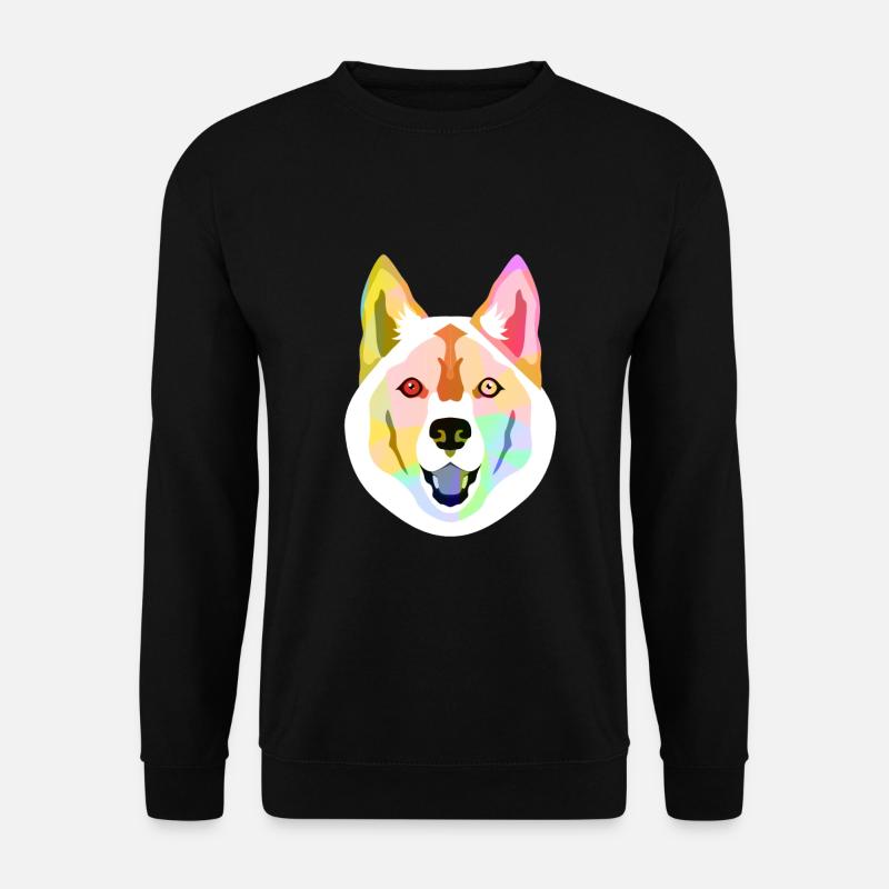 Hund - Unisex Pullover - Schwarz