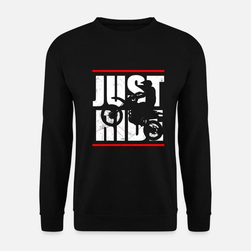 motorcycle - Unisex Sweatshirt - black