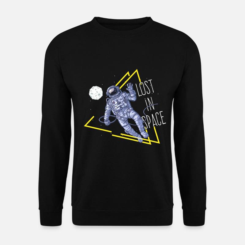 Dire le cadeau perdu dans l'espace - Sweat-shirt Unisexe - noir