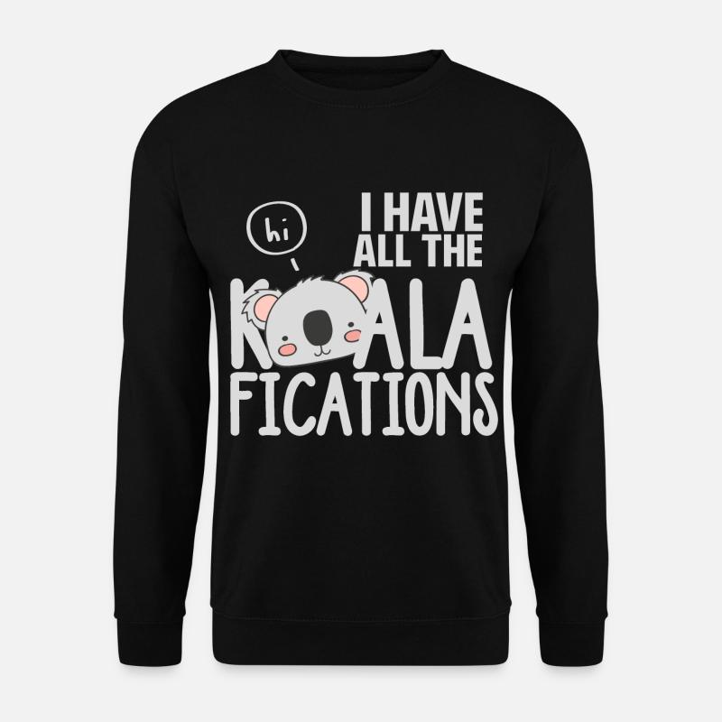 Haustier Tier Geschenk - Unisex Pullover - Schwarz