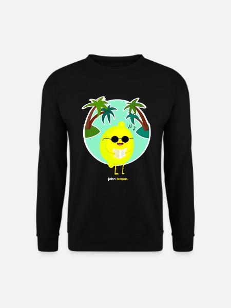 Tropisch - Unisex Pullover - Schwarz