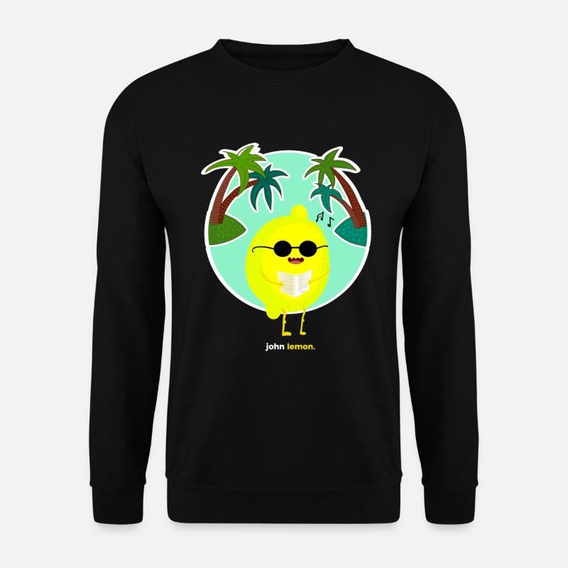 Tropical - Unisex Sweatshirt - black