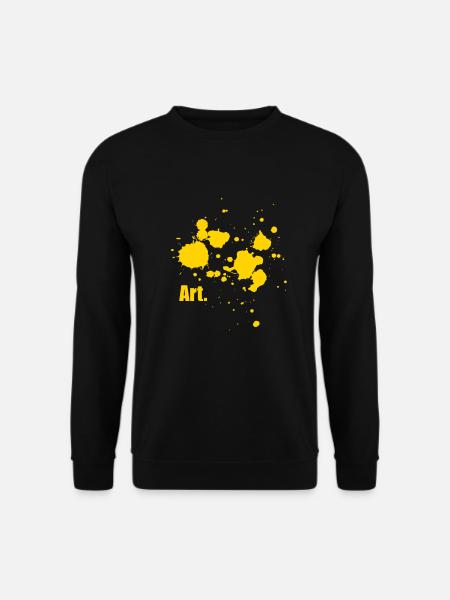 Kunst - Unisex Pullover - Schwarz