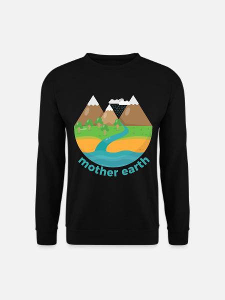 Earth Day - Unisex Sweatshirt - black