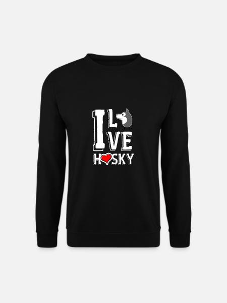 Hund - Unisex Pullover - Schwarz