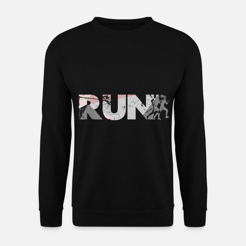 Fitness - Unisex Pullover - Schwarz