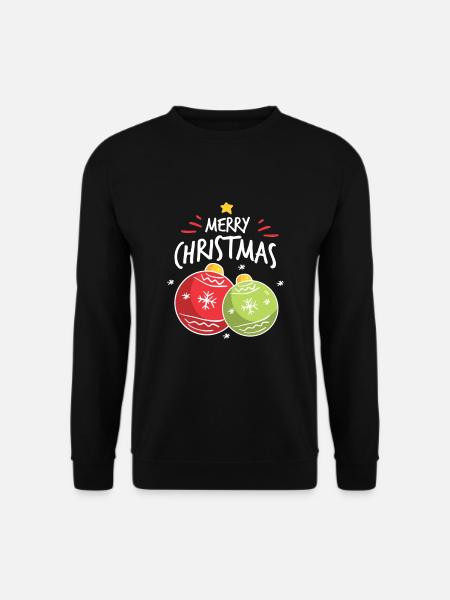 Weihnachten - Unisex Pullover - Schwarz