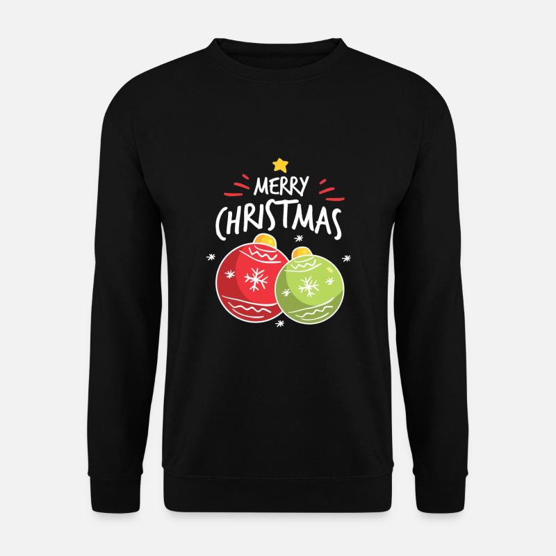 Weihnachten - Unisex Pullover - Schwarz